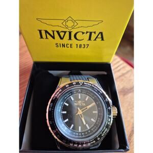 Invicta Aviator Men's Watch 50mm Black